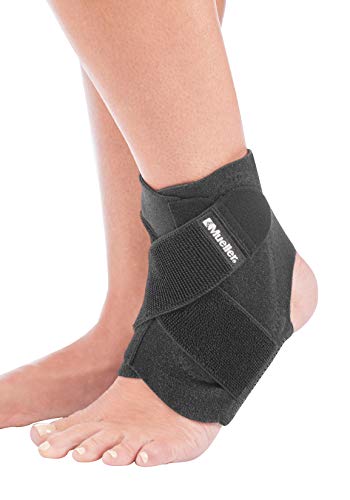 Load image into Gallery viewer, Mueller Adjustable Ankle Stabilizer Criss-cross strapping Black M4.5-14/W 6-15.5