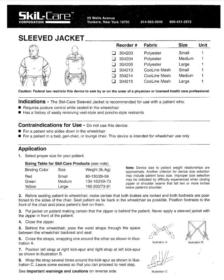 Load image into Gallery viewer, SkiL-Care Sleeved Jacket