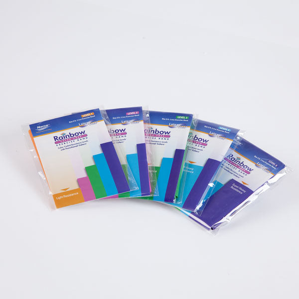 Load image into Gallery viewer, Norco Rainbow Latex-Free Exercise Band Singles