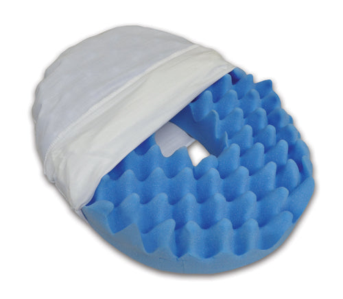 Hermell Softeze Ring-Convoluted Compressed Foam, 14" x 16-1/4" x 4"