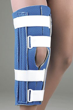 FLA Orthopedics Breathable Universal Cutaway Knee Immobilizer