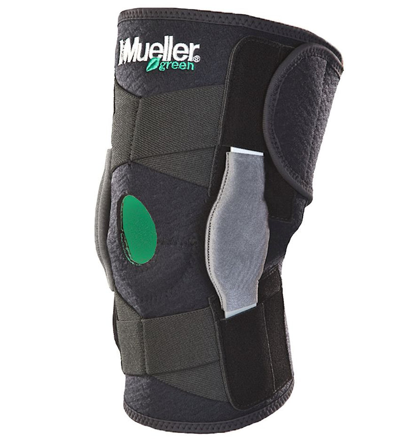 Load image into Gallery viewer, Mueller Green Adjustable Hinged Knee Brace