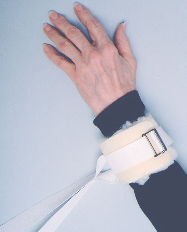 Load image into Gallery viewer, SkiL-Care Sheepskin Limb Holder w/ Double Strap