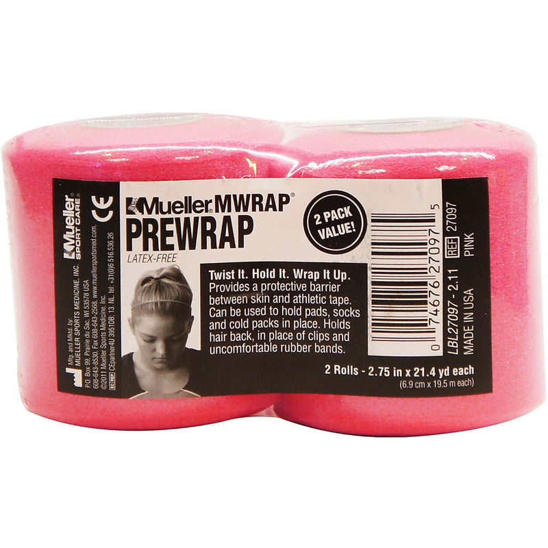 Load image into Gallery viewer, Mueller MWrap MultiPurpose PreWrap, 2 3/4" x 21.4 yds - 2-Pack Rolls