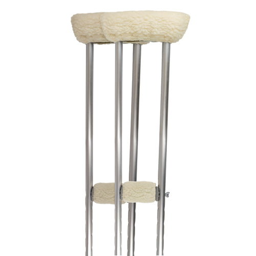 Load image into Gallery viewer, Blue Jay Soft n' Plush Comfort Crutch Fleece Covers Set