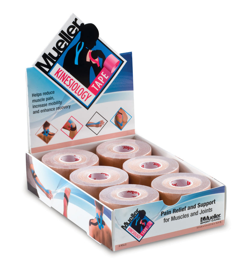 Load image into Gallery viewer, Mueller Kinesiology Tape, 2" x 16.4' (5cm x 5m)