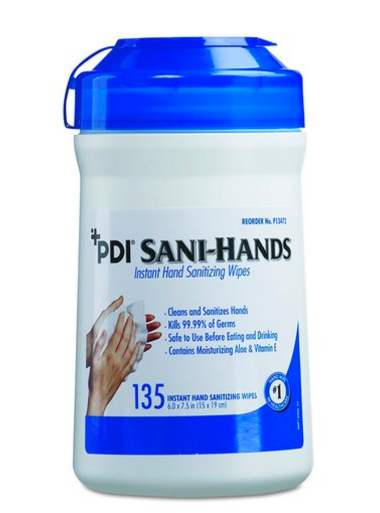 Load image into Gallery viewer, PDI Sani-Hands ALC Antimicrobial Alcohol Gel Hand Wipes 135 count