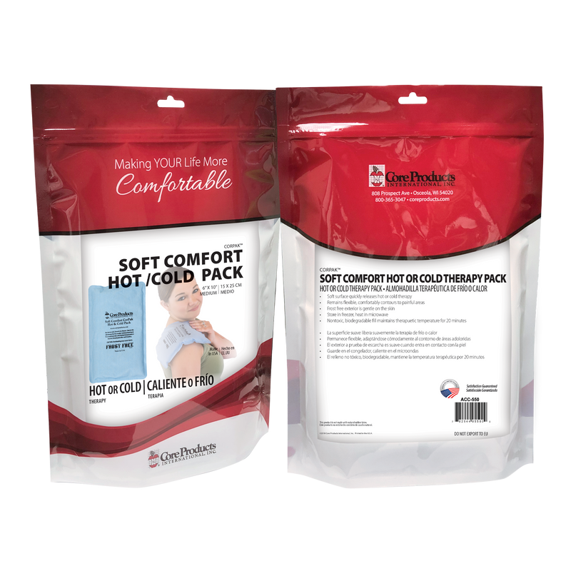 Load image into Gallery viewer, Core Products Soft Comfort CorPak Hot & Cold Therapy Packs