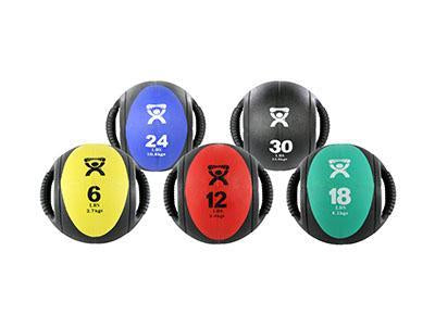 Load image into Gallery viewer, CanDo® Dual Handle Medicine Balls