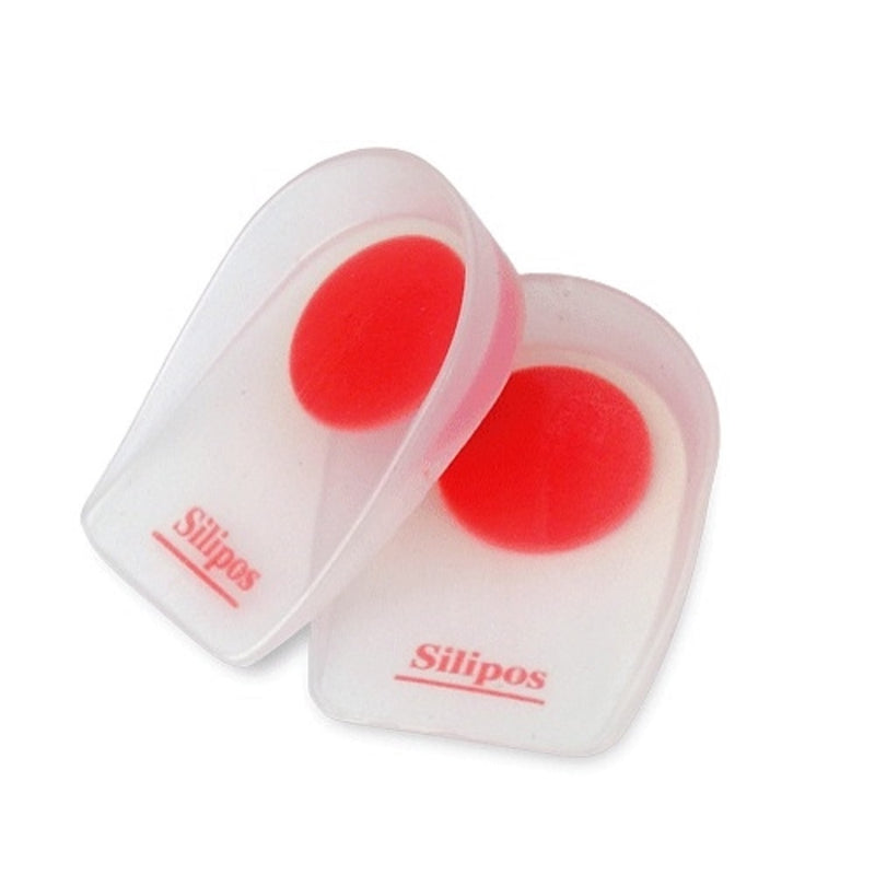 Load image into Gallery viewer, Silipos WonderZorb WonderCup Heel Cups, Red
