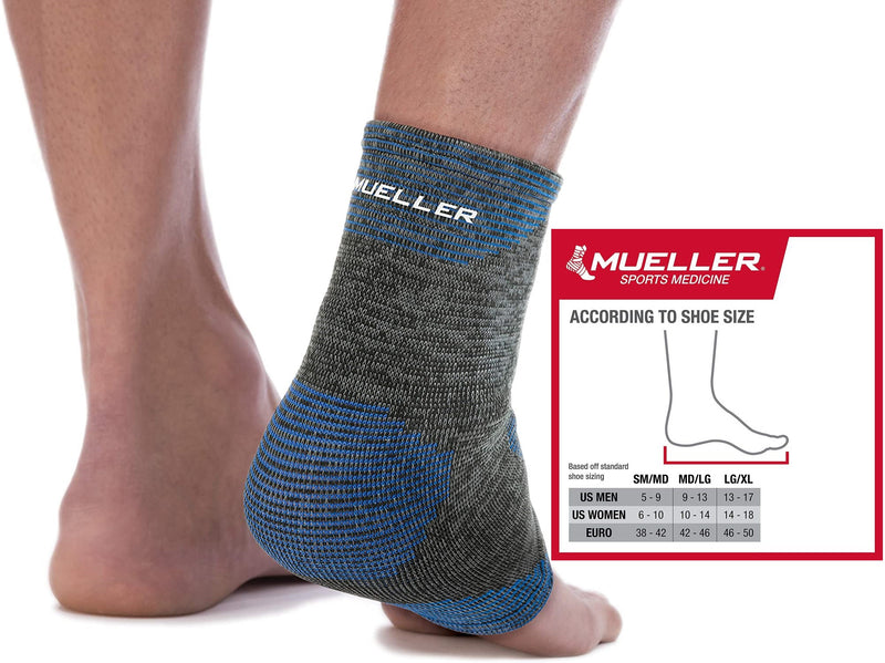 Load image into Gallery viewer, Mueller 4-Way Stretch Premium Knit Ankle Support