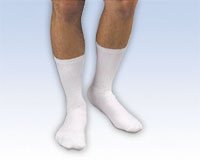 Activa CoolMax Athletic Support Socks, White - 20-30 mmHg