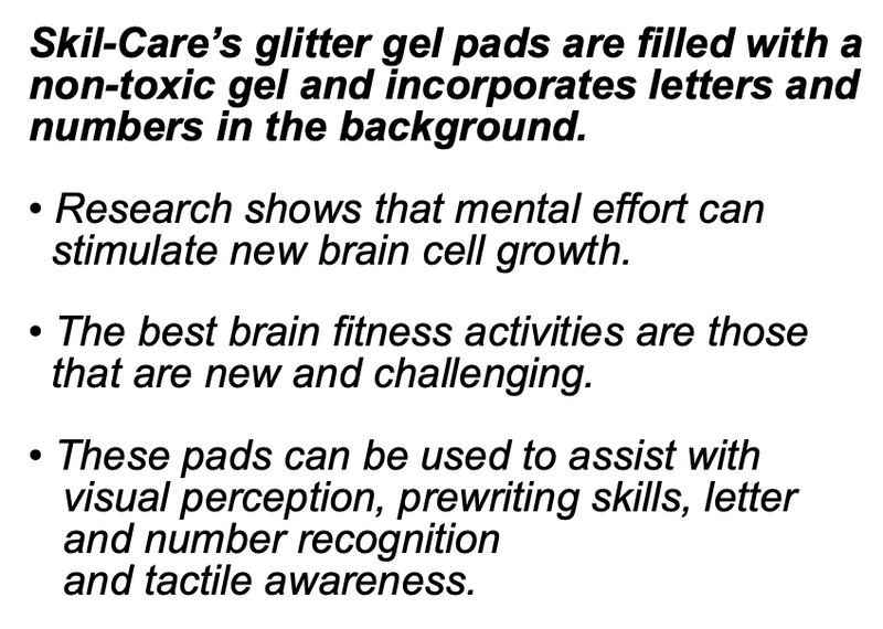 Load image into Gallery viewer, SkiL-Care Hidden Letter Glitter Shapes, 5/pk