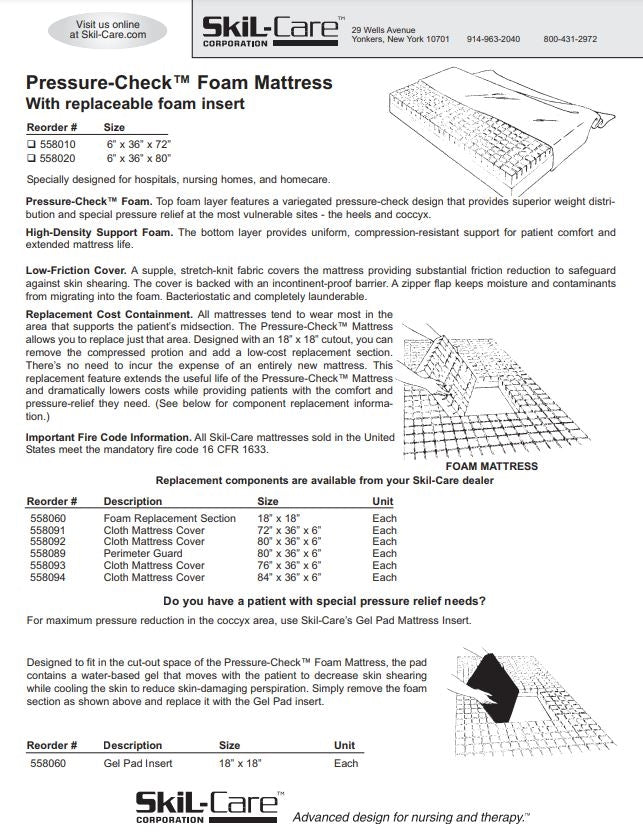 Load image into Gallery viewer, SkiL-Care Mattress Replacement Covers