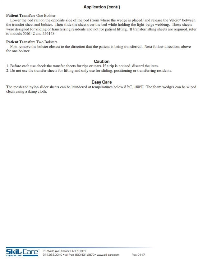 Load image into Gallery viewer, SkiL-Care 30° Bed Bolster System with Slide Sheet