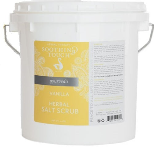 Load image into Gallery viewer, Soothing Touch Vanilla Herbal Salt Scrub