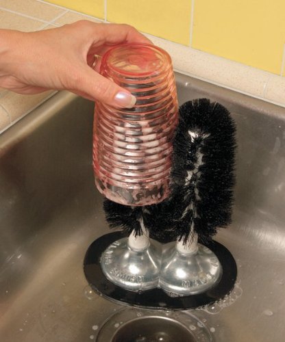 Load image into Gallery viewer, Deluxe Suction Bottle Brush