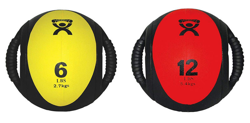 Load image into Gallery viewer, CanDo® Dual Handle Medicine Balls
