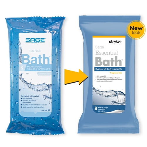 Load image into Gallery viewer, Essential Bath Cleansing Washcloths, Medium weight, Fragrance Free