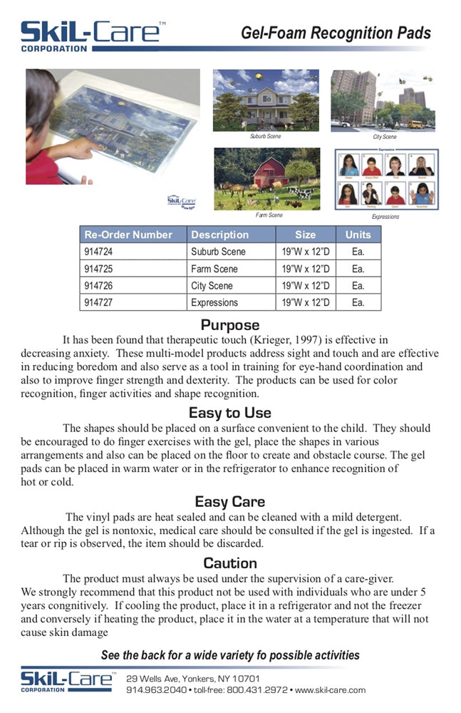 Load image into Gallery viewer, SkiL-Care Gel-Foam Recognition Pads