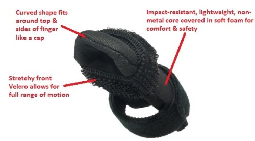 Load image into Gallery viewer, PowerSplint PRO - Sports Finger Splint Guard Protector