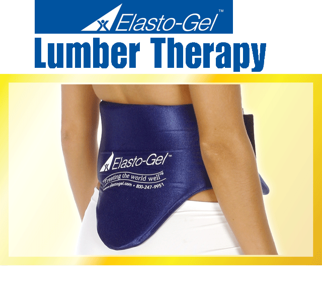 Load image into Gallery viewer, Elasto-Gel Reusable Hot/Cold Therapy Lumbar Wrap