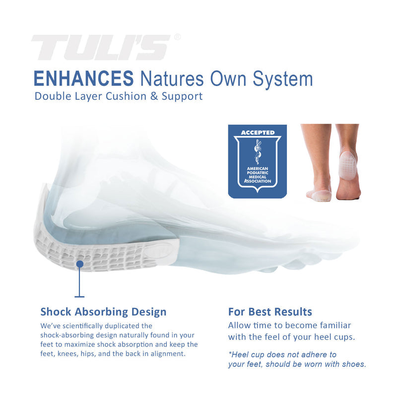Load image into Gallery viewer, Medi-Dyne Tuli's Heavy Duty GEL Heel Cups