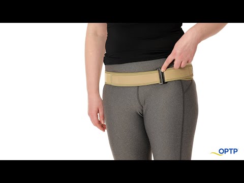 Load and play video in Gallery viewer, OPTP SI-LOC® Support Belt