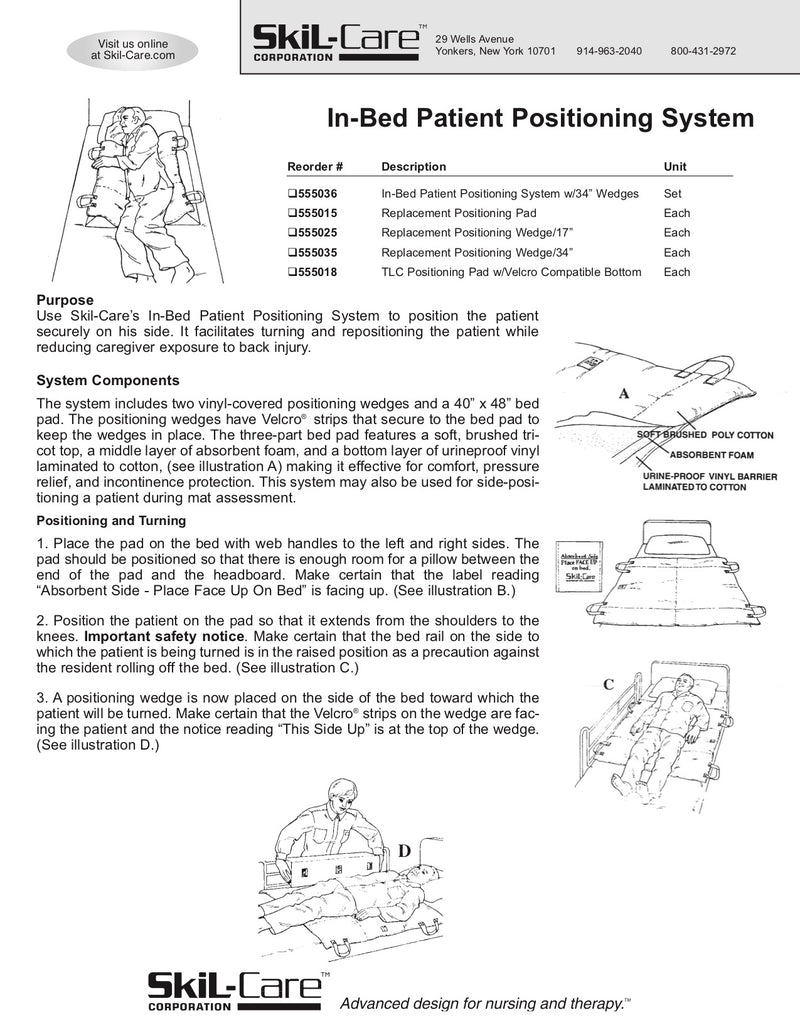 Load image into Gallery viewer, SkiL-Care In-Bed Resident Positioning System