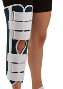 DeRoyal Sized Foam Knee Immobilizer