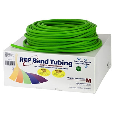 REP Band Resistive Exercise Tubing, Latex Free