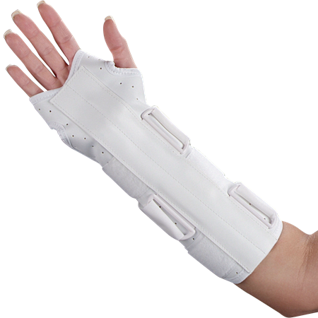 DeRoyal Universal Leatherette Wrist/Forearm Splint