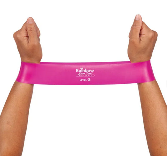 Rainbow™ Exercise Band Mini Loops, Latex Free, Each