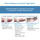 Oval-8® Finger Splints