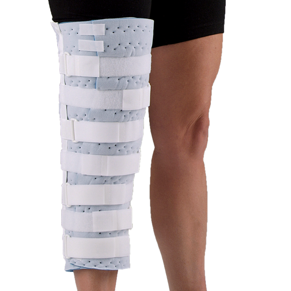 DeRoyal Cutaway Knee Immobilizer w/Quick Fit Tabs