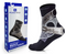 PowerStep Dynamic Ankle Support Sock | Compression Sock & Ankle Support Brace for Ankle Pain and Injuries, Medium Right