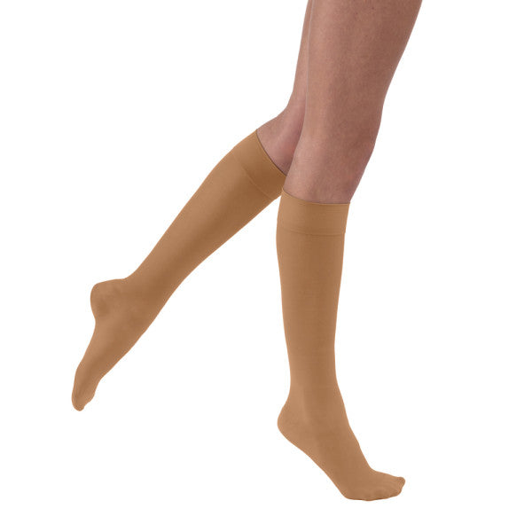 JOBST Women's Ultrasheer Knee High Classic 15-20 mmHg Closed Toe