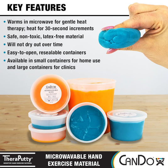 CanDo Microwaveable Exercise Putty