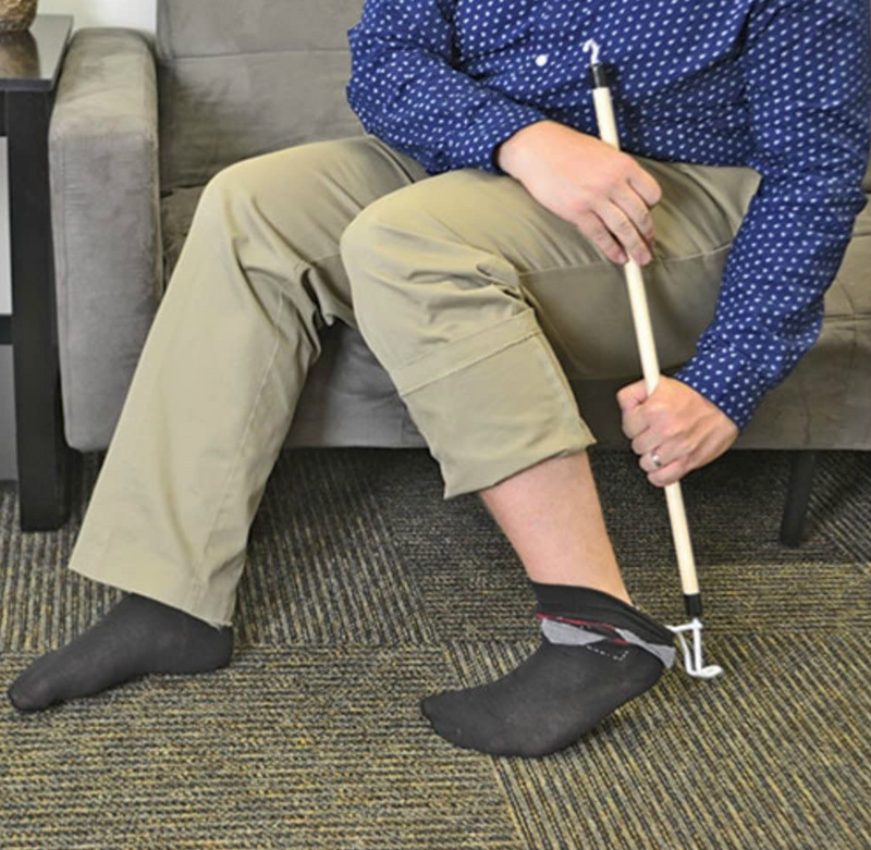 Load image into Gallery viewer, SP Ableware Dressing Stick Mobility Aid, 24-Inches Long (738810001) (Pack of 2)
