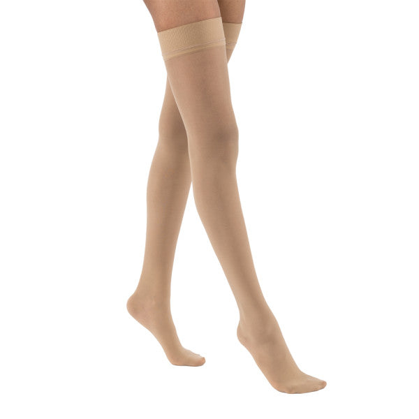 JOBST UltraSheer Thigh High with Sensitive Top Band 30-40 mmHg Closed Toe