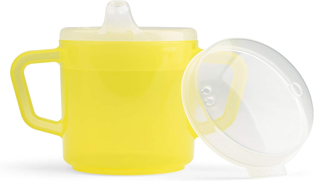 Providence Spillproof 12oz Adult Sippy Cup with Handles - Independence Sip  Cups for Adults with Limi…See more Providence Spillproof 12oz Adult Sippy