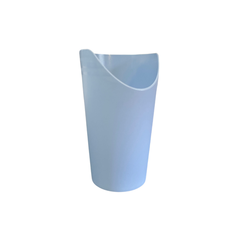 Nose Cut-Out Tumbler, 8oz, Blue