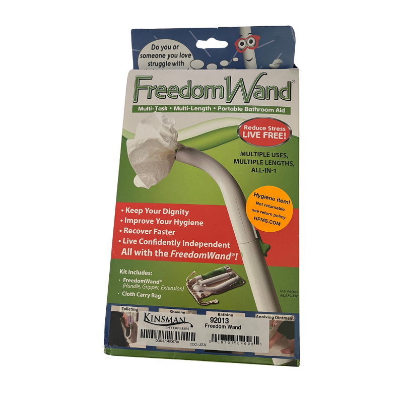 Freedom Wand Personal Hygiene & Bathroom Aid Toilet Tissue Tool OLDER VERSION