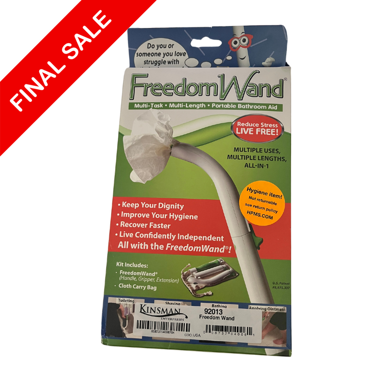 Freedom Wand Personal Hygiene & Bathroom Aid Toilet Tissue Tool OLDER VERSION