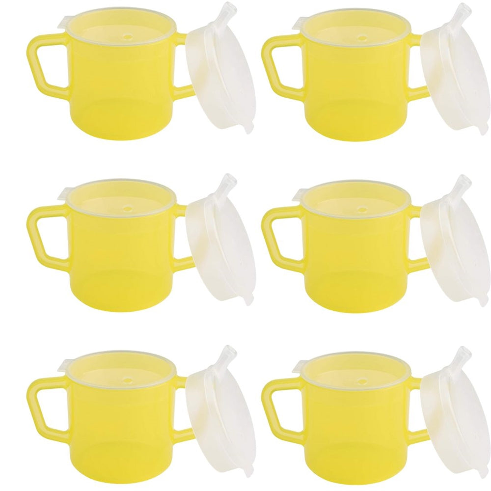 Providence Spillproof Co. Independence Clear Mugs (2 Handle, 12 oz, 3 Pack)  