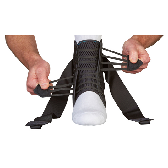 ASO EVO Ankle Stabilizer Brace - Men's Size M, White