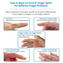 Oval-8® Finger Splints