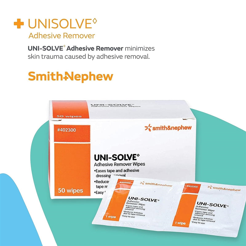 Smith & Nephew 403100 Remove Adhesive Remover - wipes, Box of 50