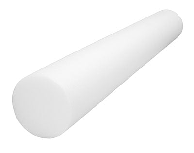 CanDo White PE Foam Roller