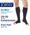 JOBST forMen Knee High, 20-30 mmHg Closed or Open Toe